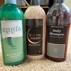 Bath & Body Works Moisturizing Shampoos and conditioner